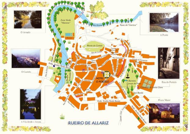 Hotel O Portelo Rural Allariz Zewnętrze zdjęcie